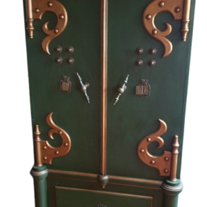 grande cofre de duas portas